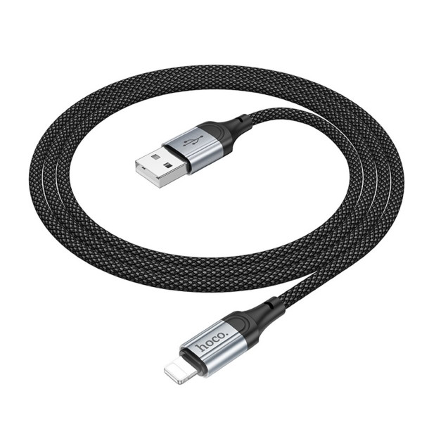 Кабель HOCO X102 Fresh charging data cable iP Black