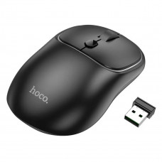 Маніпулятор миша HOCO GM25 Royal dual-mode business wireless mouse Dark Night Black