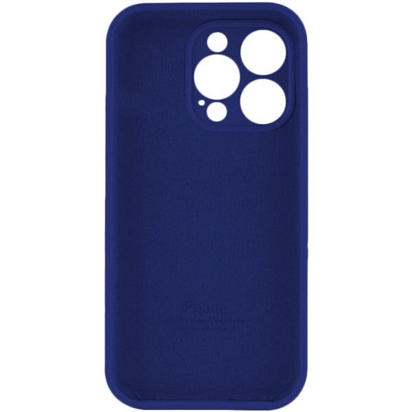 Чохол для смартфона Silicone Full Case AA Camera Protect for Apple iPhone 14 Pro Max 39,Navy Blue