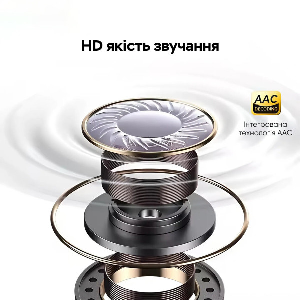 Бездротові навушники Usams US-TD22 TWS Earbuds - TD Series BT5.3 white