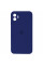 Чохол для смартфона Silicone Full Case AA Camera Protect for Apple iPhone 11 39,Navy Blue