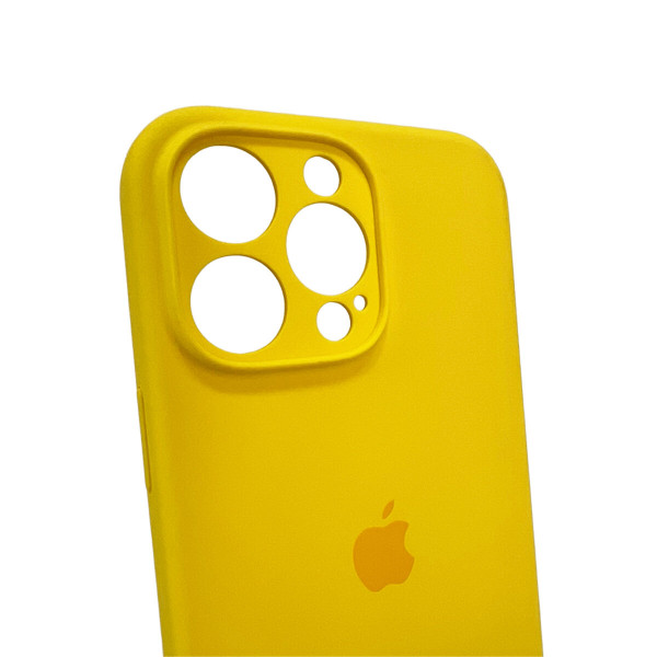 Чохол для смартфона Silicone Full Case AA Camera Protect for Apple iPhone 16 Pro 56,Sunny Yellow