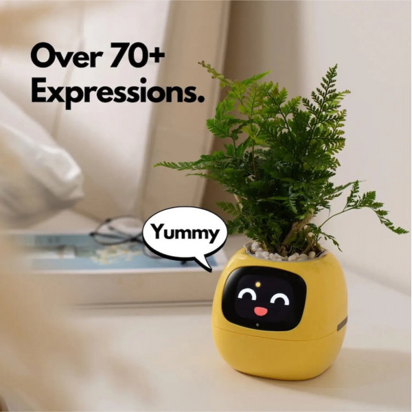 Інтерактивний розумний горщик для рослин Ivy Smart Planter Tuya AI, Green