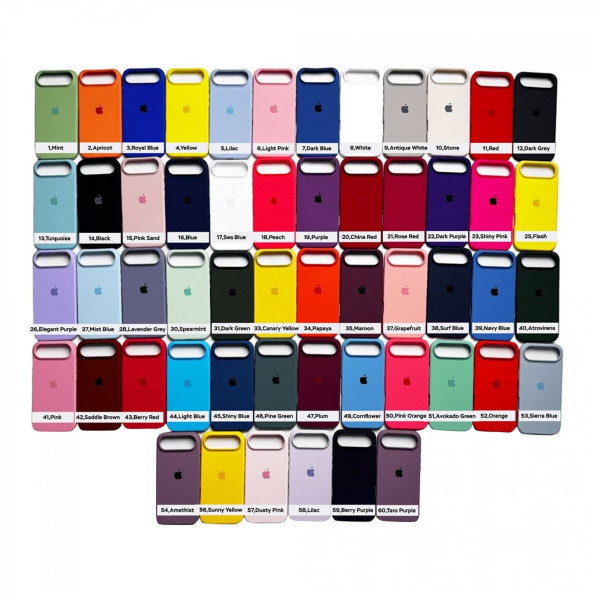 Чохол для смартфона Silicone Full Case AA Open Cam for Apple iPhone 17 Air 41,Pink