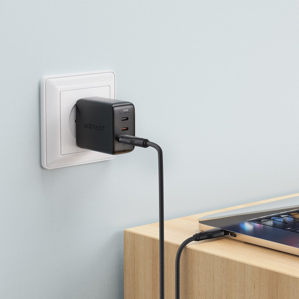 Кабель ACEFAST C8-04 USB-A to USB-C charging data cable Black