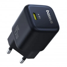 Мережевий зарядник пристрій Baseus PicoGo GaN Fast Charger 1C 45W EU Cosmic Black