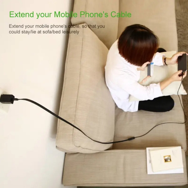 Кабель UGREEN US103 USB 2.0 A Male to A Female Cable 3m (Black)(UGR-10317)