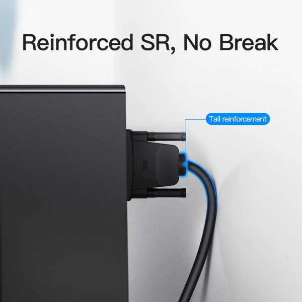 Кабель Vention DVI(24+5) to VGA Cable 3M Black (EACBI)