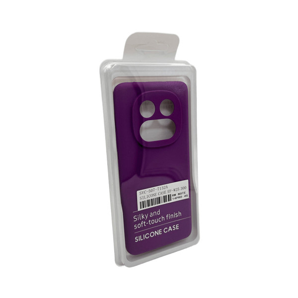 Чохол для смартфона Cosmic Silicone Case AA for Xiaomi Redmi Note 14 Pro 4G Purple