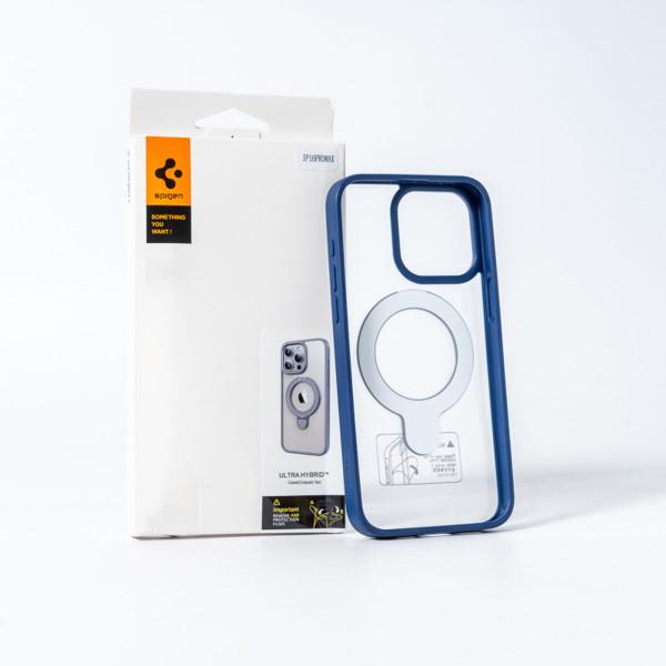 Чохол для смартфона Spigen AAA Magnetic Ring for Apple iPhone 13 Pro Blue