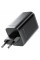 Мережевий зарядний пристрій ACEFAST A111 PD67W GaN charger(2*USB-C+USB-A) with retractable cable Black