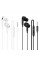 Навушники BOROFONE BM100 Pro Fuente universal earphones with microphone Black