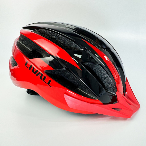Захисний шолом Livall MT1 NEO (M) Black/Red (54-58см), акустика, мікрофон, сигнали поворотів та стопів, додаток, пульт BR80, Bluetooth