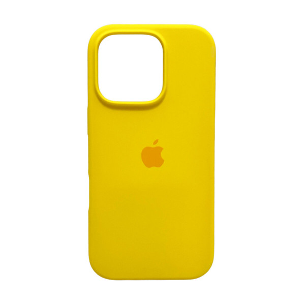 Чохол для смартфона Silicone Full Case AA Open Cam for Apple iPhone 16 Pro 4,Yellow