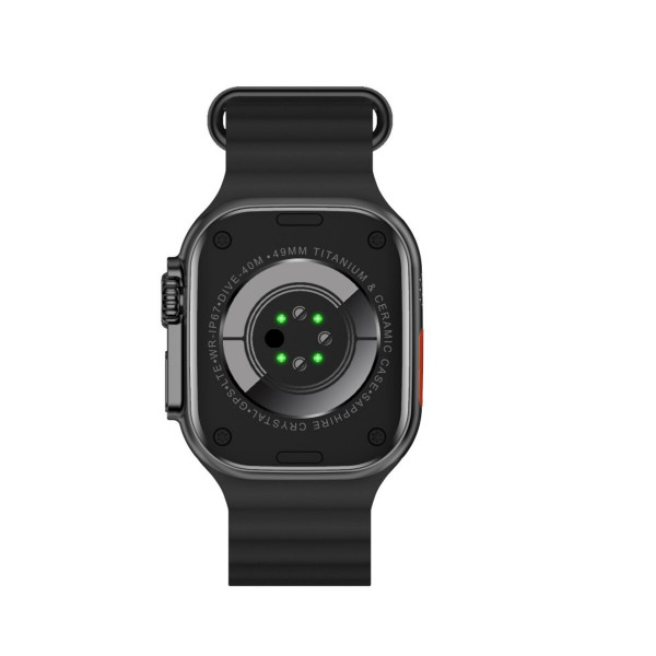 Смарт-годинник W&O X10 Ultra 3 IP67 Black