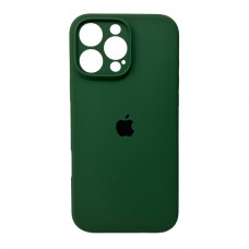 Чохол для смартфона Silicone Full Case AA Camera Protect for Apple iPhone 16 Pro Max 46,Pine Green