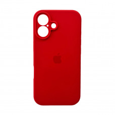 Чохол для смартфона Silicone Full Case AA Camera Protect for Apple iPhone 16 Pro 43,Berry Red