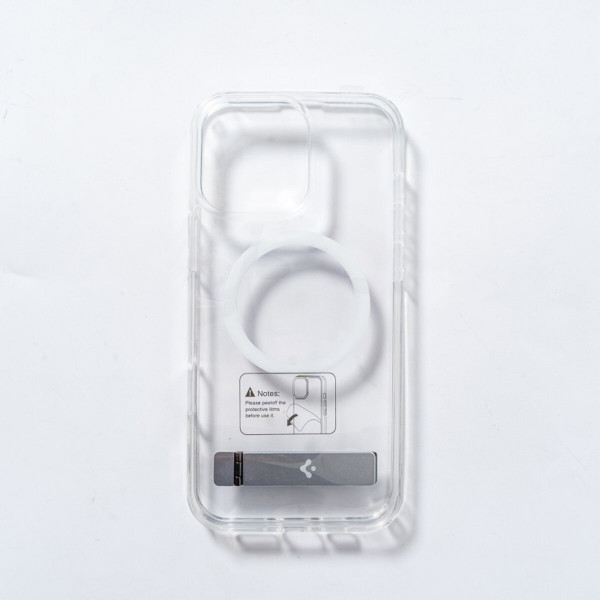 Чохол Spigen AAA Magnetic Clear Stand for Apple iPhone 11 Transparent