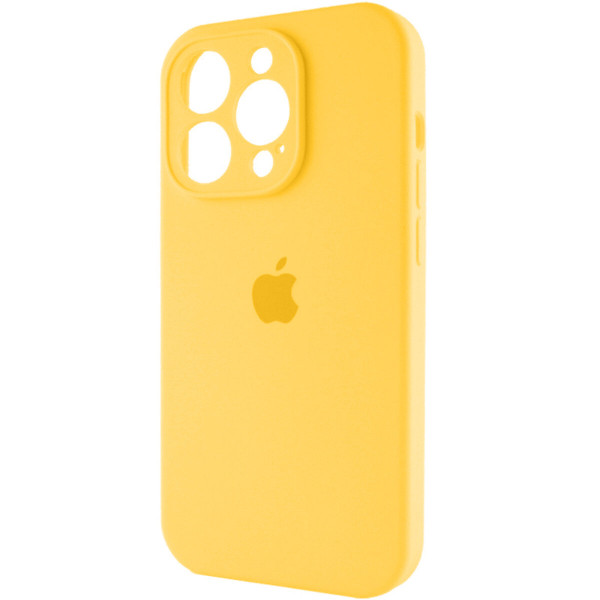 Чохол для смартфона Silicone Full Case AA Camera Protect for Apple iPhone 14 Pro 56,Sunny Yellow