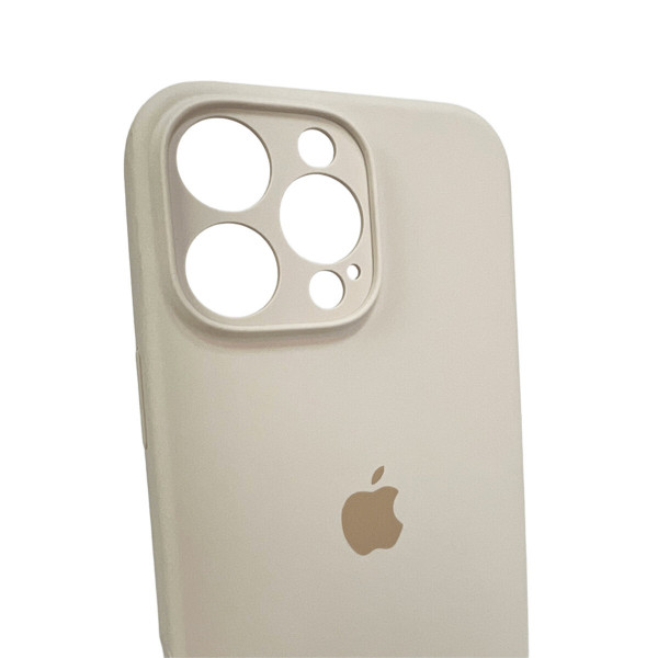 Чохол для смартфона Silicone Full Case AA Camera Protect for Apple iPhone 16 Pro Max 9,Antique White