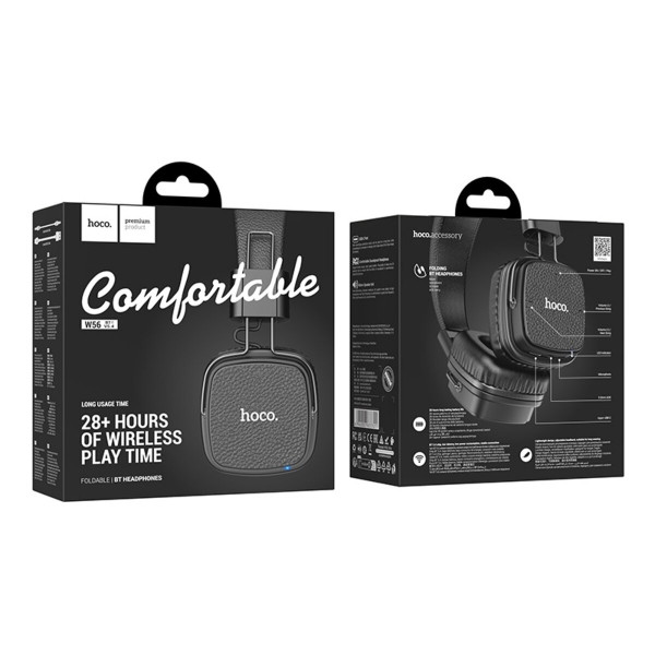 Бездротові навушники HOCO W56 Earl BT headphones Black