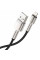 Кабель Baseus Cafule Series Metal Data Cable USB to IP 2.4A 2m Black