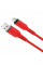 Кабель HOCO X59 USB to Micro 2.4A, 1m, nylon, TPE connectors, Red