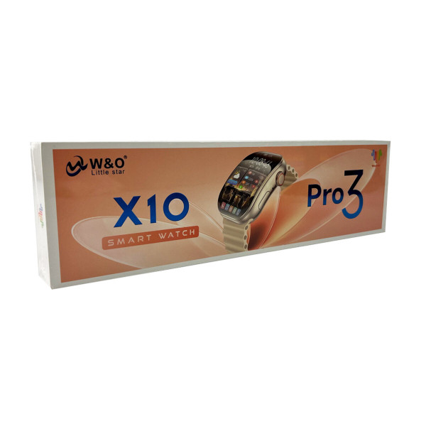 Смарт-годинник W&O X10 Pro 3 IP67 Silver