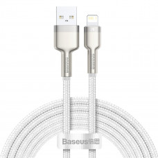 Кабель Baseus Cafule Series Metal Data Cable USB to IP 2.4A 2m White