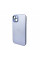 Чохол для смартфона AG Glass Matt Frame Color Logo for Apple iPhone 15 Sierra Blue