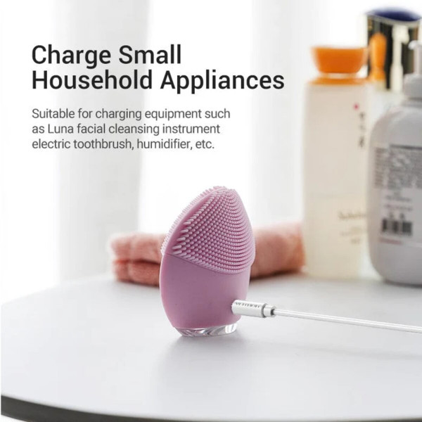 Кабель Vention USB to 3.5mm Barrel Jack 5V DC Power Cable Black 1m (CEXBF)