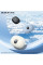 Бездротові навушники BOROFONE FQ4 Lighten true wireless ANC+ENC noise reduction BT headset Milky white