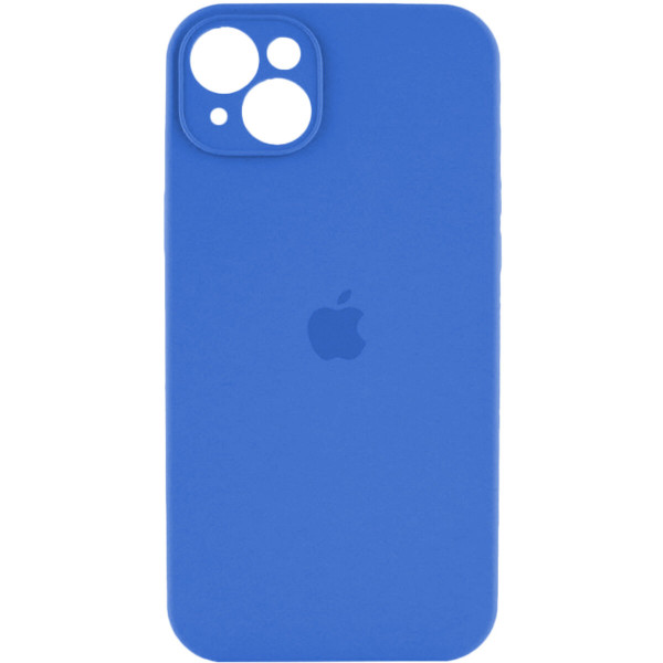 Чохол для смартфона Silicone Full Case AA Camera Protect for Apple iPhone 14 3,Royal Blue