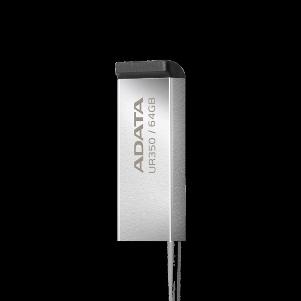 Флеш-накопичувач ADATA USB 3.2 UR 350 64Gb Silver/Black
