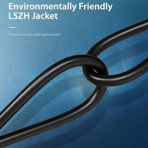 Мережевий кабель Vention Cat.8 SFTP Patch Cable 1M Black (IKABF)