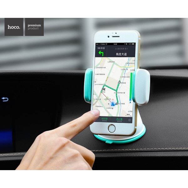 Автотримач для телефона HOCO CA5 Suction vehicle Holder Blue