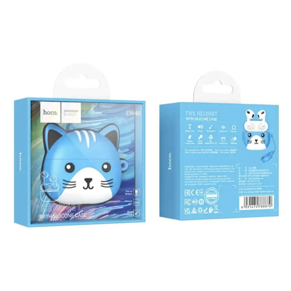 Бездротові навушники HOCO EW46 True wireless stereo headset Dodge Cat