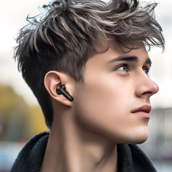 Бездротові навушники BOROFONE FQ1 Shine wireless BT headset Black