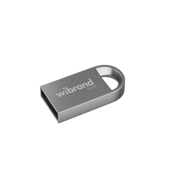 Флеш-накопичувач Wibrand USB 2.0 Lynx 64Gb Silver
