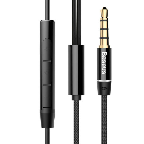 Навушники Baseus Encok H06 lateral in-ear Wire Earphone Black 3.5 mini-jack