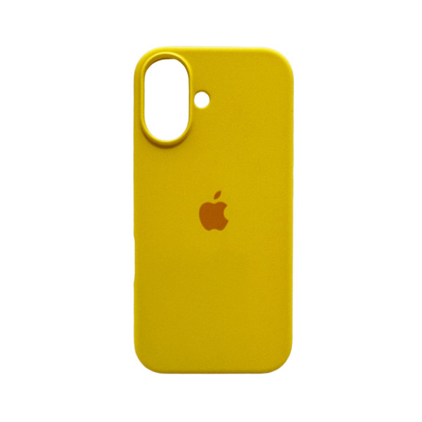 Чохол для смартфона Silicone Full Case AA Open Cam for Apple iPhone 16 33,Canary Yellow
