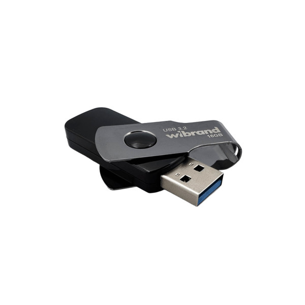 Флеш-накопичувач Wibrand USB 3.2 Gen1 Lizard 16GB Black
