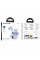 Бездротові навушники BOROFONE FQ4 Lighten true wireless ANC+ENC noise reduction BT headset Blue