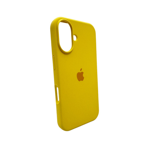 Чохол для смартфона Silicone Full Case AA Open Cam for Apple iPhone 16 33,Canary Yellow