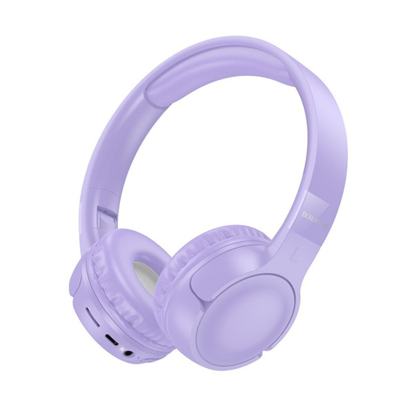 Бездротові навушники BOROFONE BO32 Show BT headphones Purple
