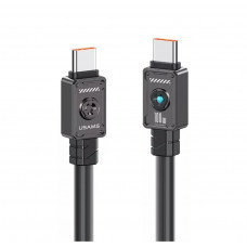 Кабель Usams US-SJ684 Type-C TO Type-C 100W 1.2m black