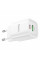 Мережевий зарядний пристрій HOCO C149A Charm PD30W+QC3.0 charger (EU) White