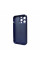 Чохол для смартфона AG Glass Matt Frame Color Logo for Apple iPhone 12 Pro Navy Blue