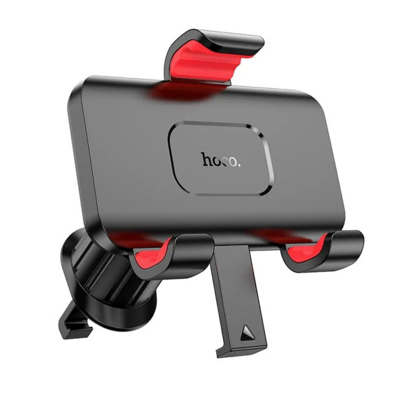 Автотримач для телефона HOCO H21 Dragon automatic clamp car holder(air outlet) Red Black