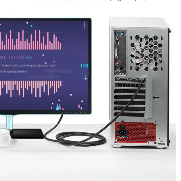 Кабель Vention HDMI to DVI Cable 3M Black (ABFBI)